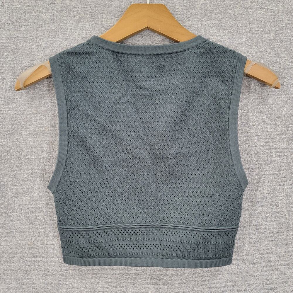 BABATON ARITZIA POINTELLE CROP TOP, SIZE M - Picture 3 of 8